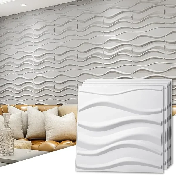 تصميم هندسي عصري – pvc ألواح جدارية ثلاثية الأبعاد
